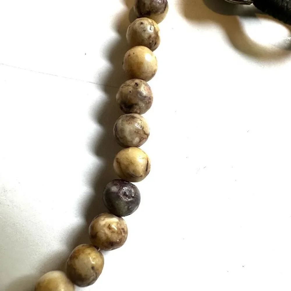 Mahogany obsidian eyeglass chain